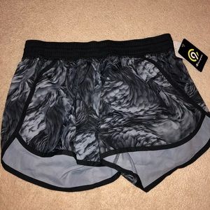 Champion Running Shorts NWT Grey Patterned